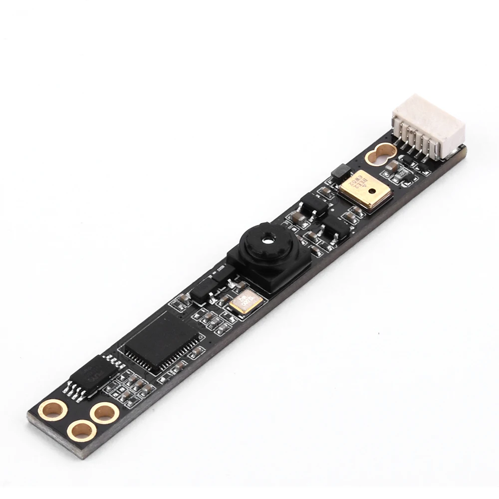 1PCS 1600*1200 30FPS USB 무료 드라이버 카메라 모듈 GC02M1 2M 70도 고정 초점 조정 가능한 카메라 모듈 지원 마이크