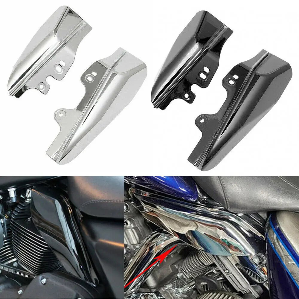 ROZYARD Mid-Frame Air Deflector Heat Shield For Touring-Street Electra-Glide 2001-2008 - View #2