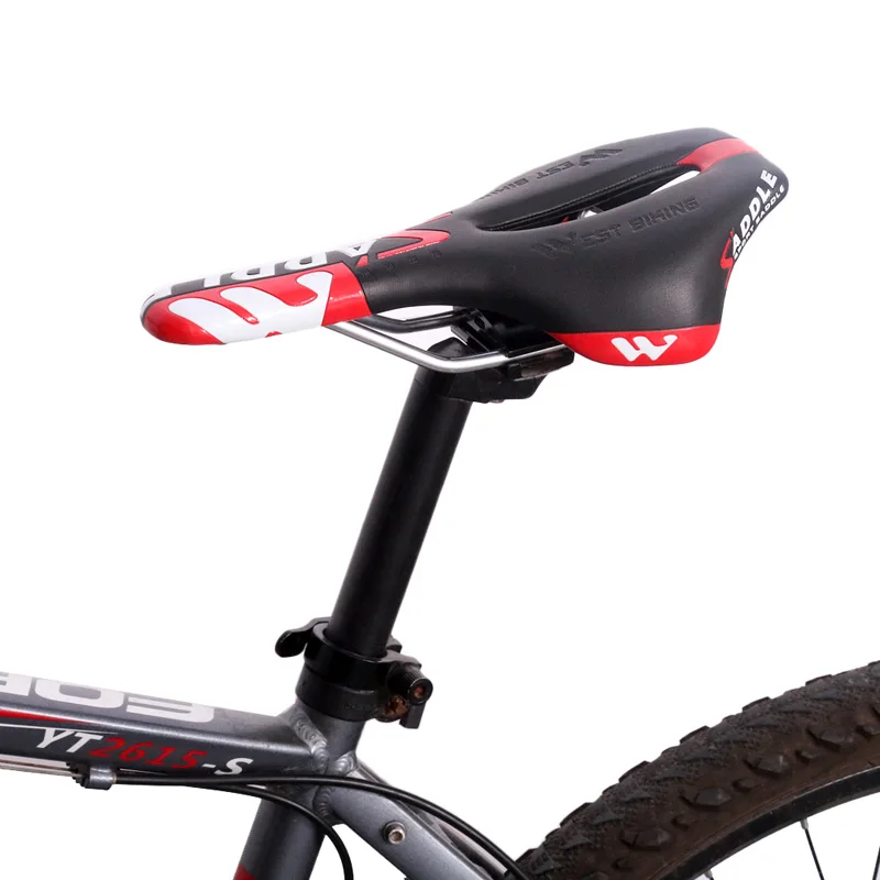 WEST BIKING Bicycle saddle Skidproof Bike seat cushion MTB Hollow Road Mountain Cycling