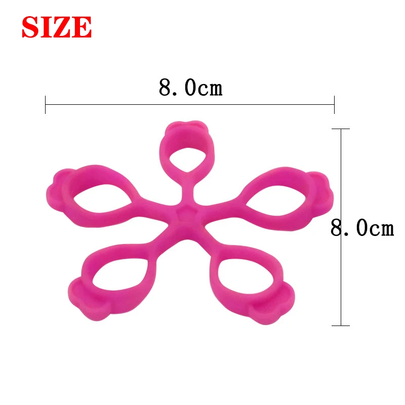 Hand Gripper Silicone Finger Expander Exercise Hand Grip Wrist Strength Trainer Finger Exerciser Resistance Bands Fitness hand strengthener finger trainer finger strength trainer forearm exerciser hand grip trainers hand grip exerciser hand exerciser hand trainer