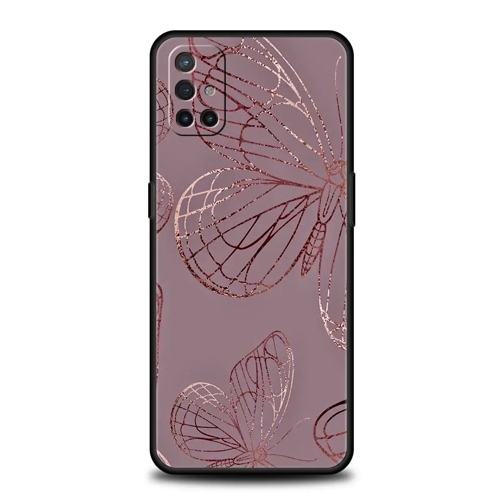 Elegant Gold & Pink Marble Phone Case - Stylish Protective Cover