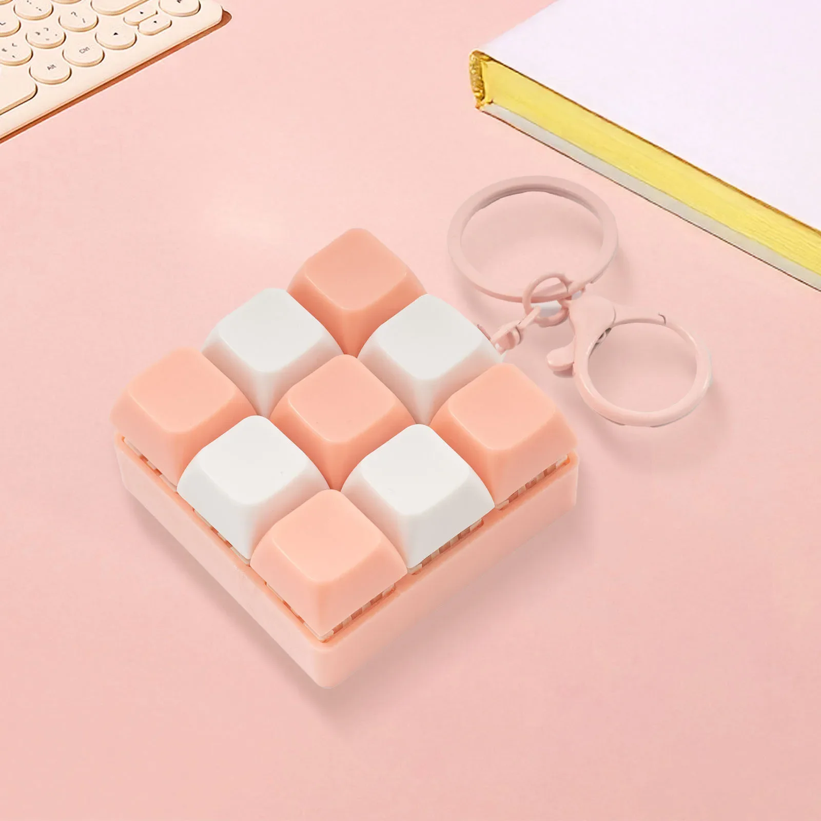 Stress-Relief Keychain: Adult Fidget Toy