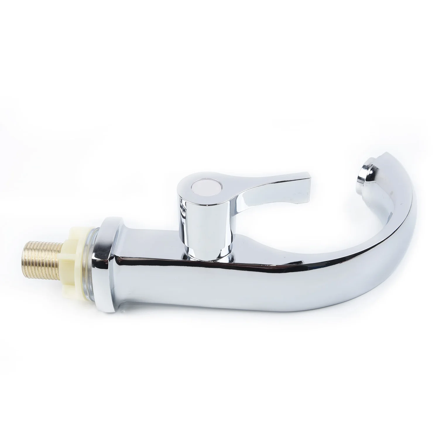 

1Pcs Sink Counter Waterfall Bathroom Tap Basin Single Lever Tap Chrome Square Mono Faucets Anti-fingerprint Fast Shipping