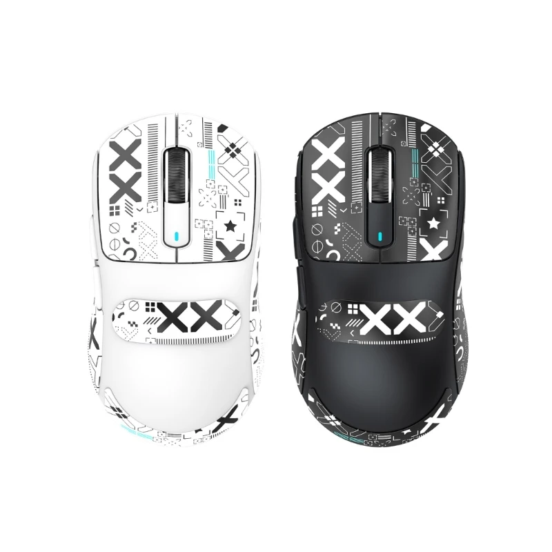 

Игровая мышь Attack SharkX3 2,4 ГГц + BT5.2 + TYPE-C, 3 режима, беспроводная игровая мышь, 26000 точек на дюйм, с подушечками
