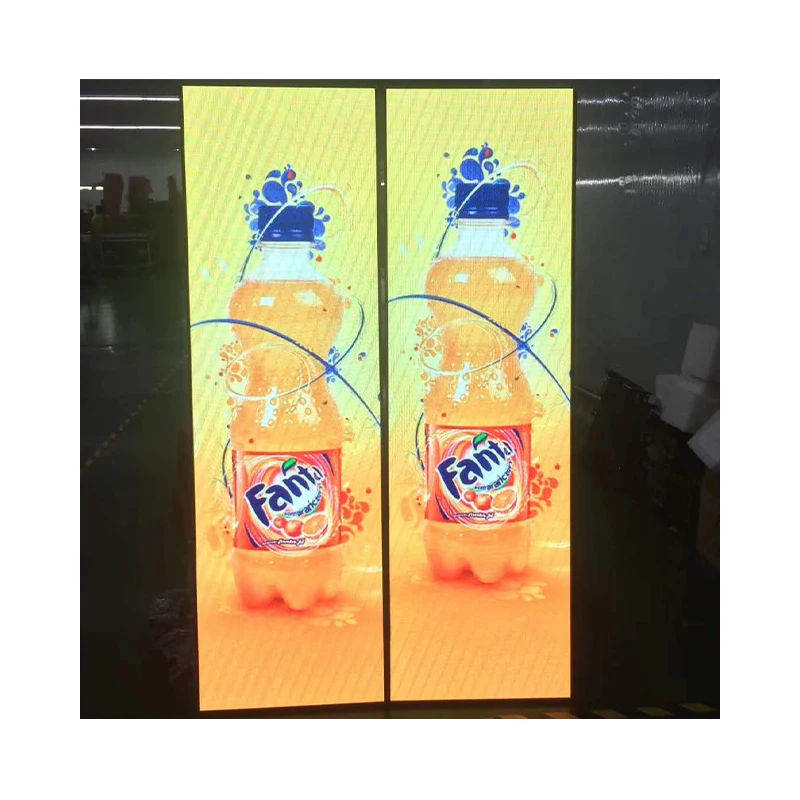 

Factory Low Price Mirror Led Screen P2.5 P3 P4 Hd LED Shopping Mall Floor Standing Advertising Led Poster Display