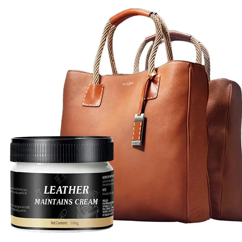 Car Interior Leather Softener Natural Leather Oil Maintain Polish Softener 80g Leather Care Conditioning Oil For PU Car seat 2