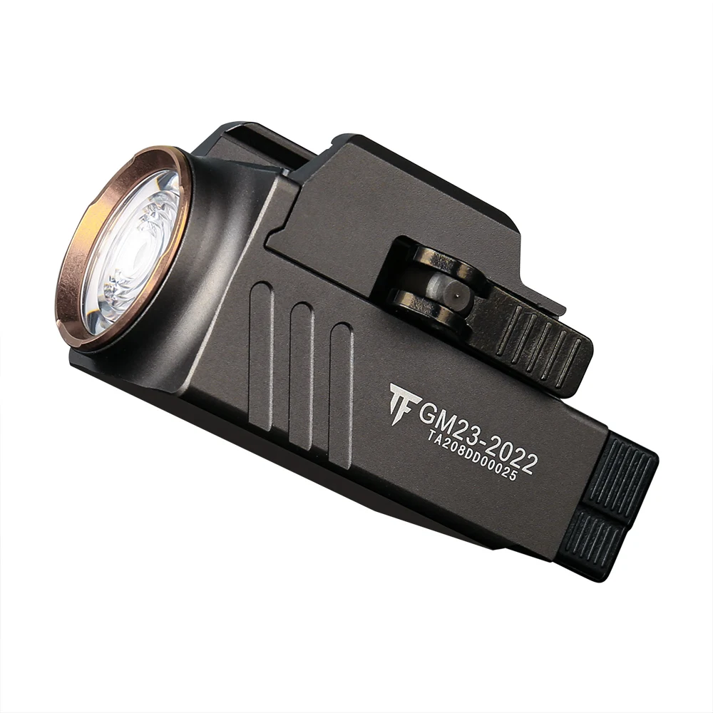 TrustfireGM23LedTacticalFlashlight800LumenUSBRechargeableRail