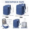 Travel Backpack for Women Men, Ryanair Backpack 40x20x25 Cabin Airplane Luggage EasyJet 45x36x20 Backpack Business Laptop Bag 3