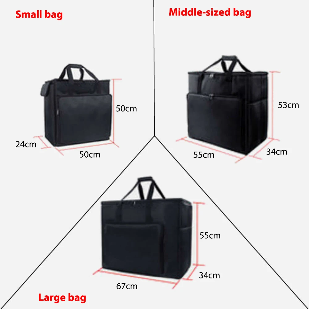 Borsa per computer da gioco per PC desktop Borsa da viaggio per custodia per computer da gioco Processore principale Monitor e accessori. - immagine 6