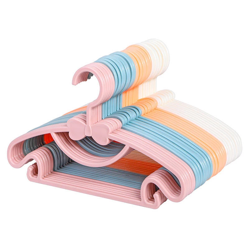 Baby Hangers Children Coats Storage Hanger Closet Organizer Kids Clothes Hanger Racks Portable Display Plastic Hangers Home