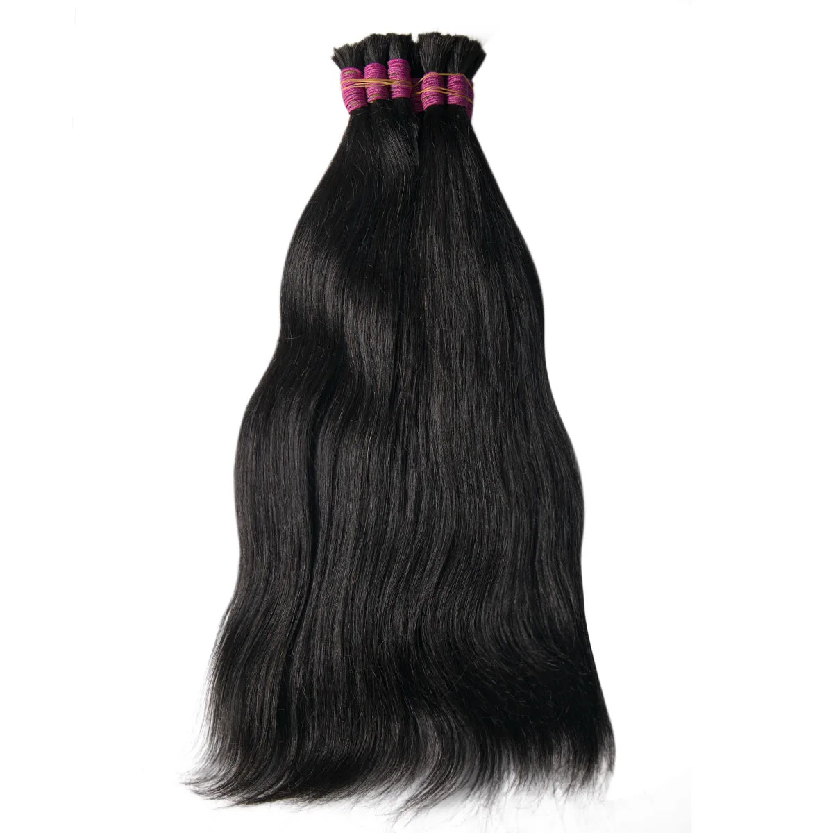 Original Bulk Human Hair For Braiding No Weft Bulk Mega Hair Bundles Natural Vietnamese Human 70 cm 200 grams