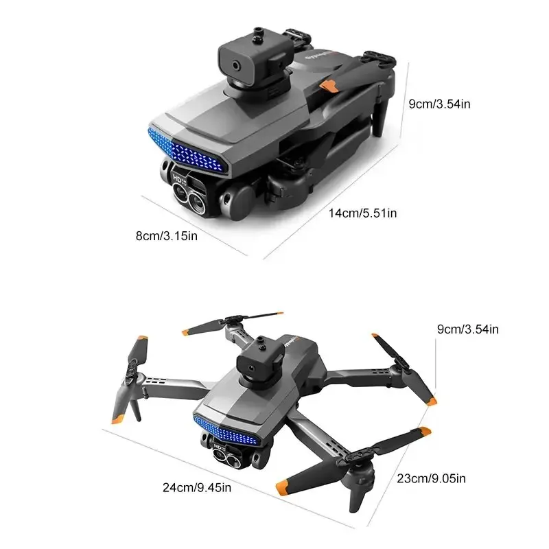 New D6 Air Drone Hd Dual Esc Camera Optical Flow - Temu