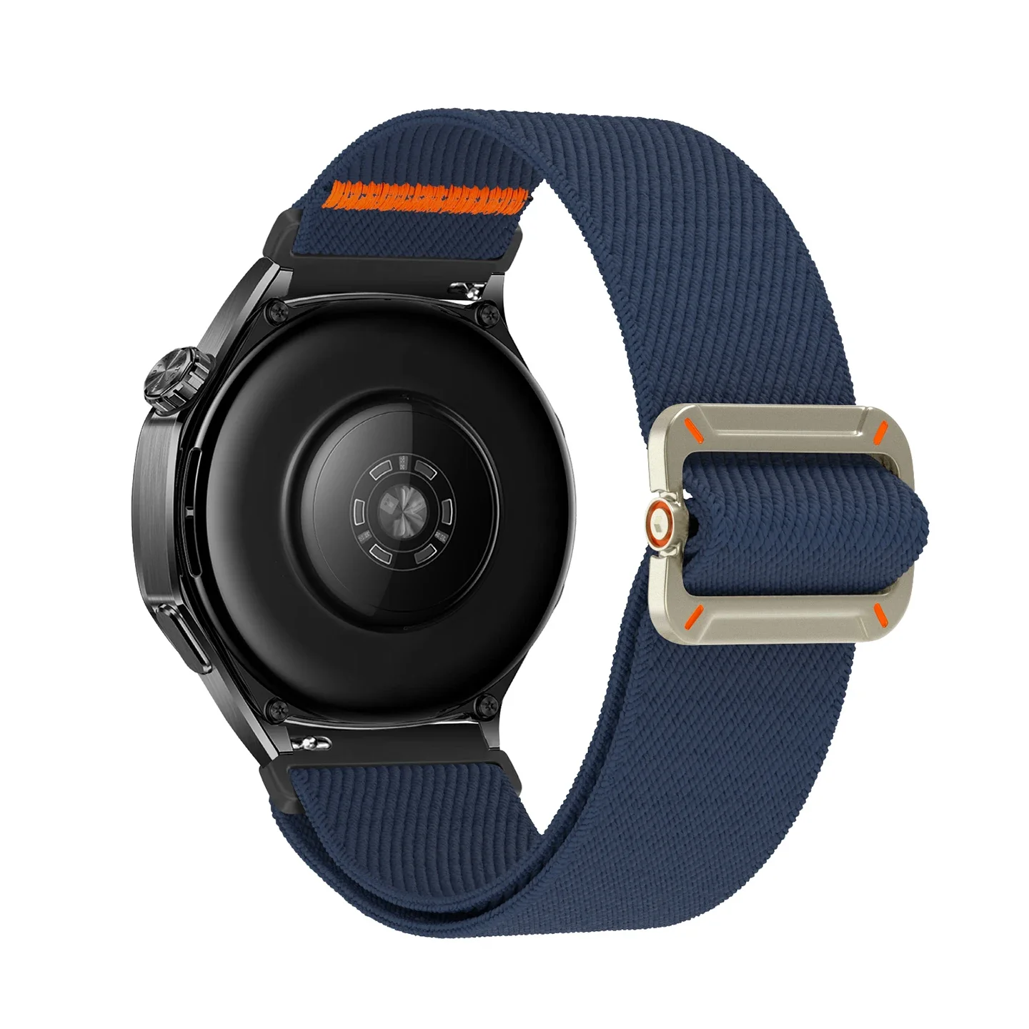Elastic Braided Nylon Watch Band - 22mm/20mm