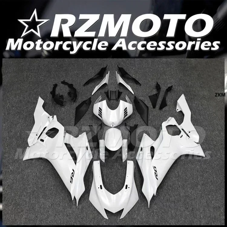 

4Gifts New ABS Fairings Kit Fit For YAMAHA YZF-R6 R6 2017 2018 2019 2020 2021 2022 17 18 19 20 21 22 Bodywork Set Pearly white