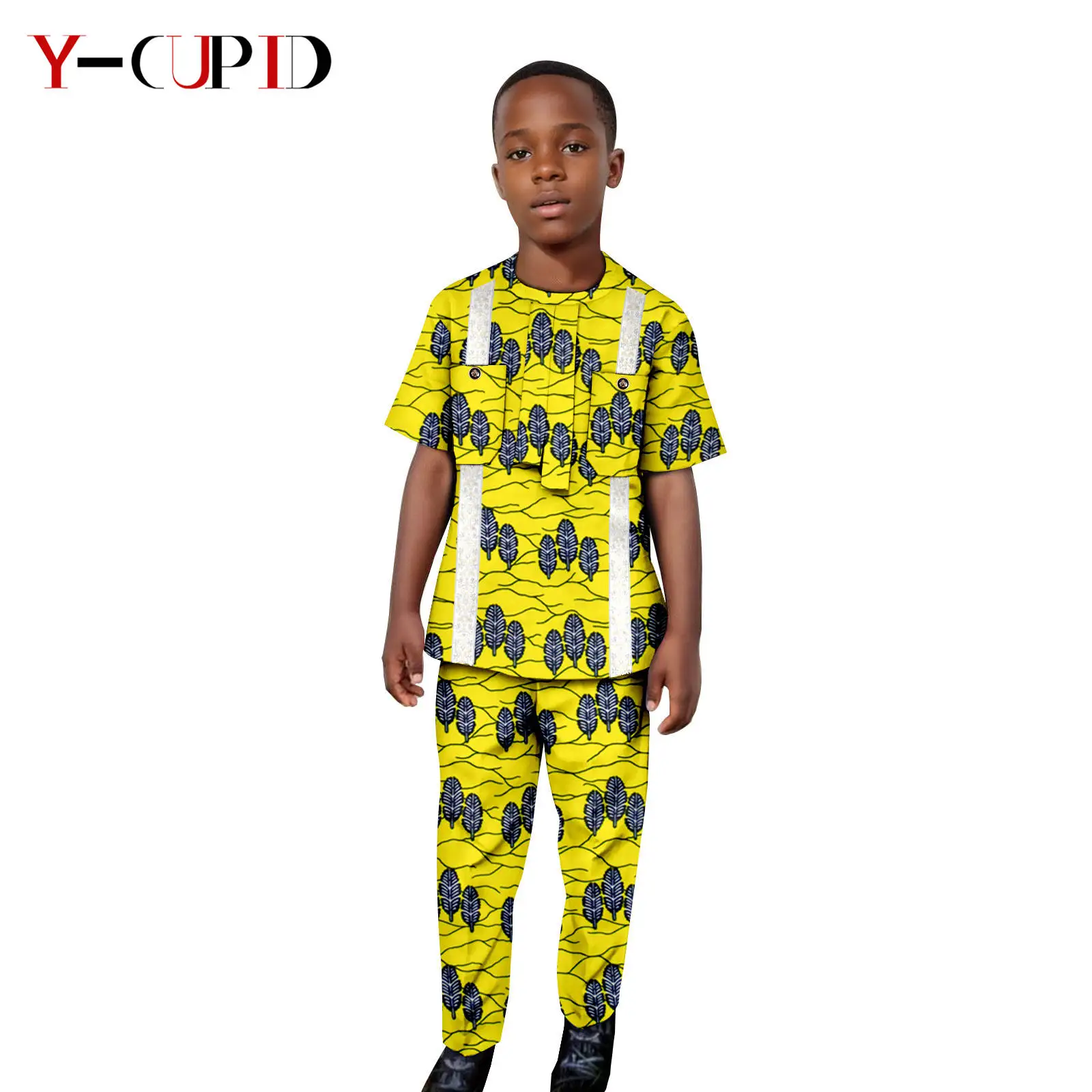 Camisa Dashiki Africana Infantil Unissex - Algodão Tradicional Para Meninos E Meninas