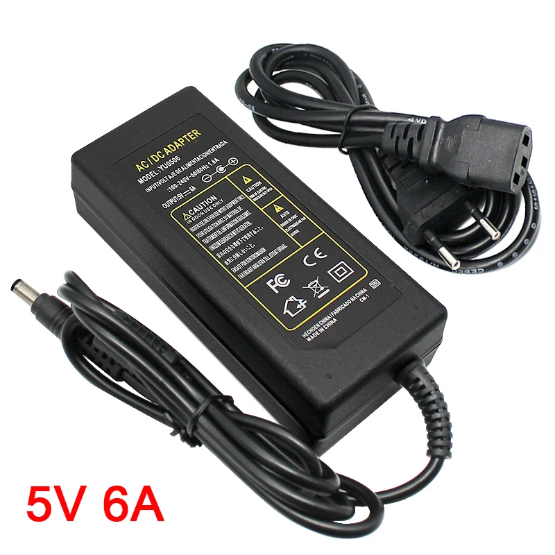 Description Picture 5 of itemDC 5V 12V 24V Switching Power Supply 1A 2A 3A 5A 6A 8A Source 220V To 5V 12V 24V Adapter Power 220V To 12 Volt Universal Charger