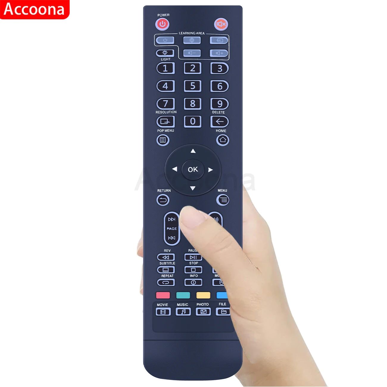 テレビリモコン Zido-z9s,z9x,z10 pro,x20,x20pro,z1000,z1000pro,およびuhd2000