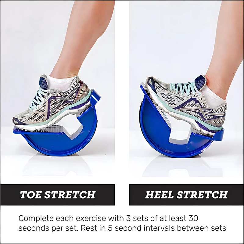 Foot Strecher Rocker Ankle Calf Stretching Board for Achilles Tendonitis Heel Pain calf stretching board leg stretching machine