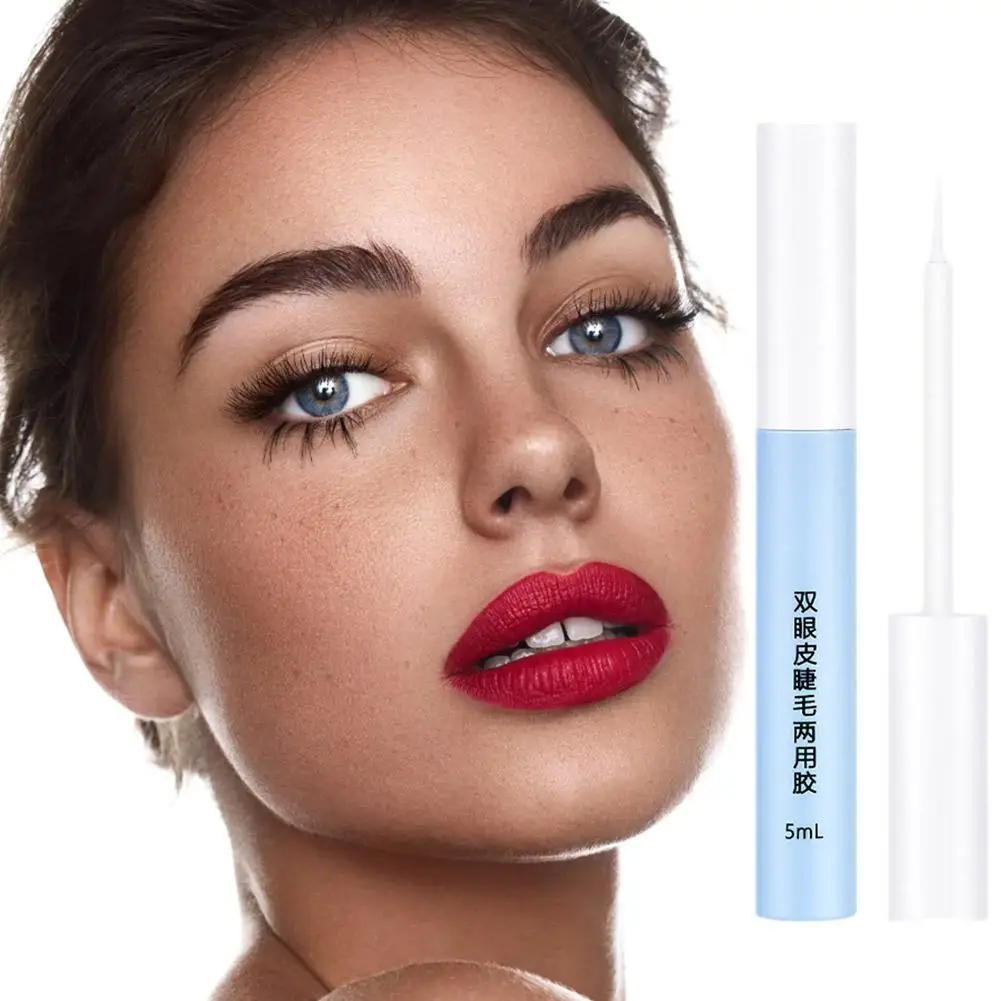 

Waterproof Quick-drying Double Eyelid Glue Tasteless Lash Adhesive 5ml Eye Glue Glue Eyelashes False Waterproof Mild Makeup N0F5