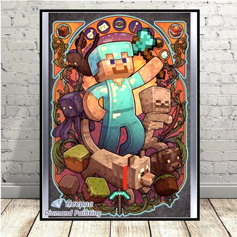 Lot De 18 Pièces De Peinture Diamant 5D - Pour Enfants - À Faire Soi