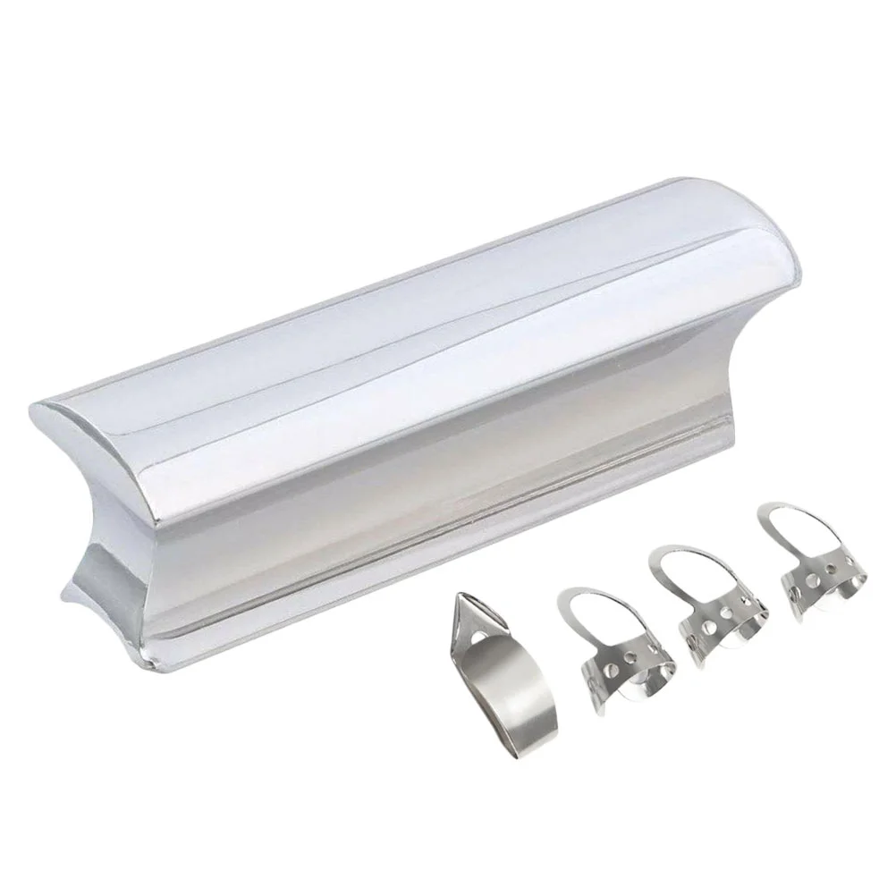 Chitarra Slide Bar Tone Steel Electric Stainless Tonebar Pick Dobro Accessori Forniture Pedale Slides Lap Slider Tools Finger
