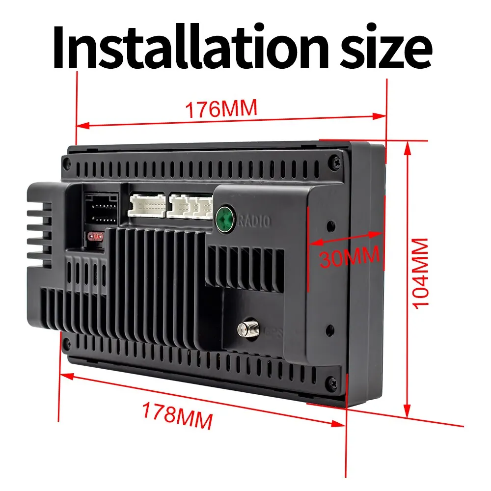  ׷   GPS ׺̼ FM ,  ī޶, , AUX, U ũ , ȵ̵ 11, 7 ġ ġ ũ