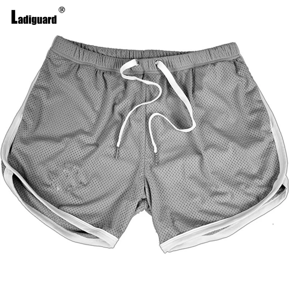 smart casual shorts mens Ladiguard Plus Size Men Fashion Leisure Shorts Sexy Mens Clothing 2022 Summer New Drawstring Shorts Male Casual Beach Short Pant casual shorts for men