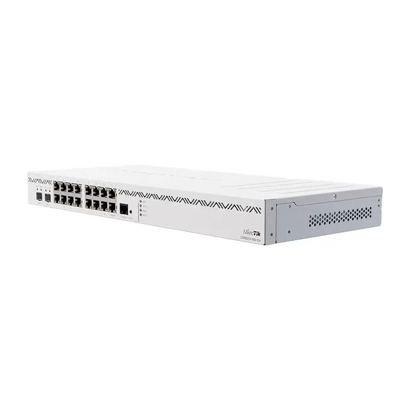 마이크로틱 CCR2004-16G-2S+ 16개 기가비트 이더넷 포트 2개 10G SFP+ 케이지 엔터프라이즈 라우터 (WiFi용) 마이크로틱 라우터 Ccr2004-16g-2s+