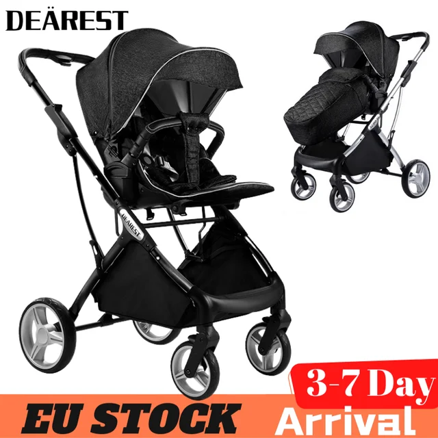 Poussette pour Bébé de 0 à 3 Ans, Légère et Pliable, Chariot à Quatre Roues  - AliExpress