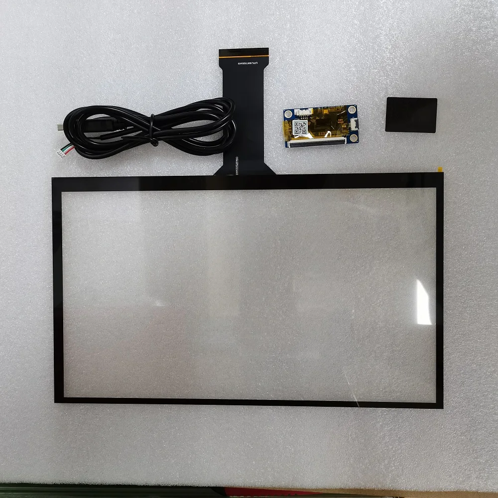 

Универсальная емкостная сенсорная панель 228*149 мм, USB-контроллер для 10,1 дюймового ЖК-экрана, дисплей монитора 16:10