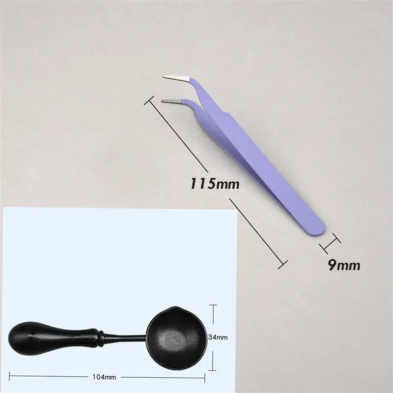 High-Quality Lacquer Seal Non Stick Spoon Sealing Wax Spoon Stamp Seal Heating Lacquer Wax Tool Anti Stick Easy To Clean