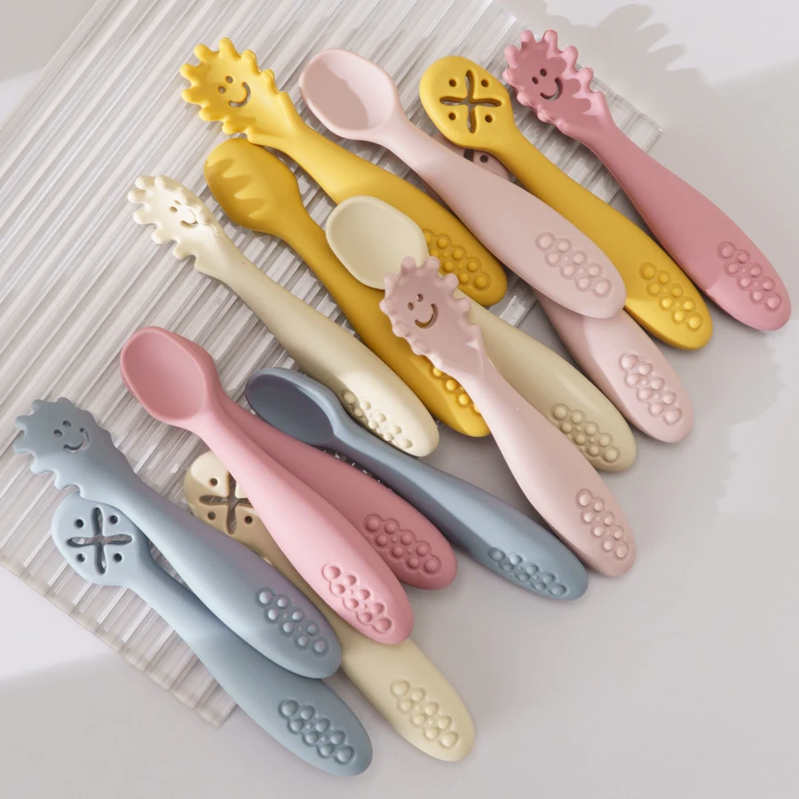 Learning Spoons Baby Feeding Spoons Set Personalized Toddler Training Weaning
