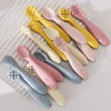 Free Personalized Name Or Logo Baby Feeding Spoons Set Toddler Training Weaning Sticky Spoon Tableware Baby Shower Gifts 5