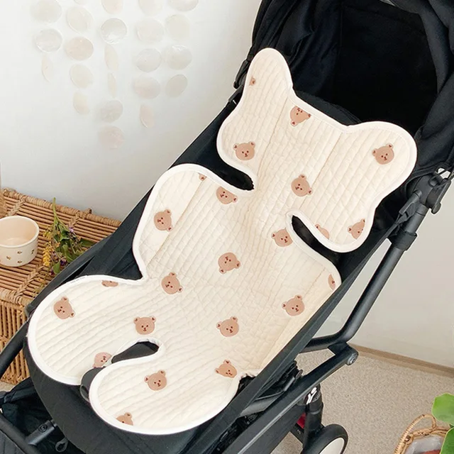 Baby Stroller Liner Car Seat Cotton Diapers Changing Nappy Pad Carriages/Pram/Buggy/Cart General Mattress Mat for Newborn Stuff