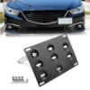 Bumper Tow Hook License Plate Mount Bracket Holder Fit For Mazda3 Mazda6 CX5 MX5 1
