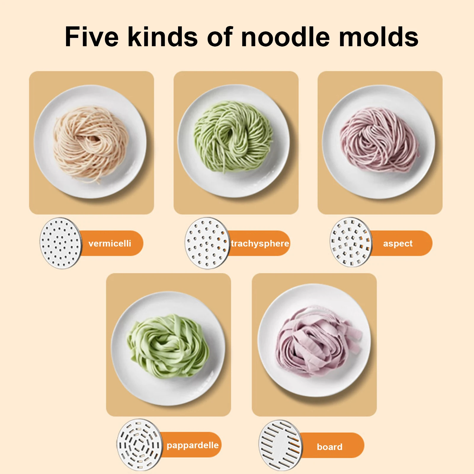 Kitchen tools Cordless Handheld Electric Noodle Maker Automatic Household Pasta Maker Rechargeable Fresh Noodle Grinder Model