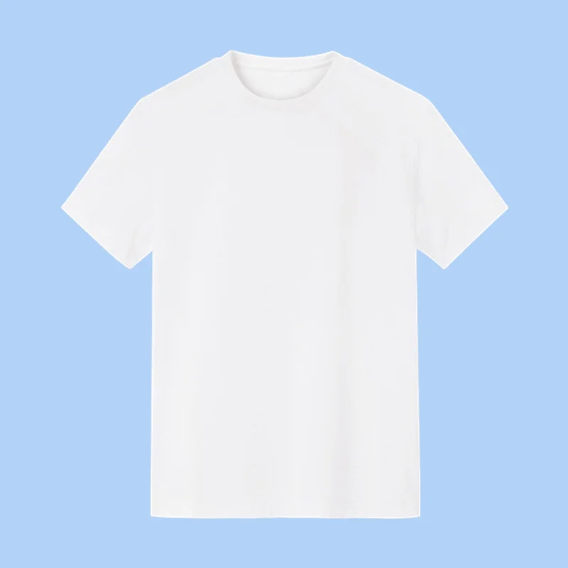 Short sleeve pure white