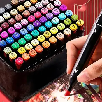 Double-Headed Art Marker Pen Set 1