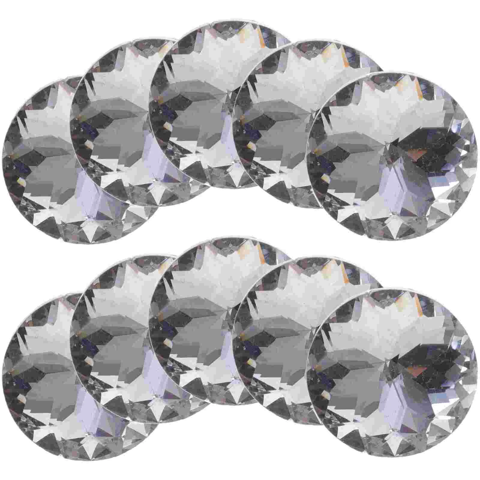 

20pcs Sofa Clear Crystal Buttons Bed Headboard Buttons Upholstery Button