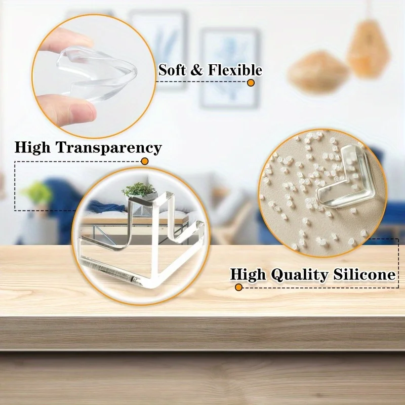 1pc Proof Corner Protector - Keep Safe From Sharp Furniture & Table Edges!