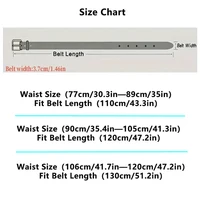 Men's leather belt, black buckle, new style, fashionable, trendy, light luxury, casual, versatile, suitable for jeans, pin buckl 4