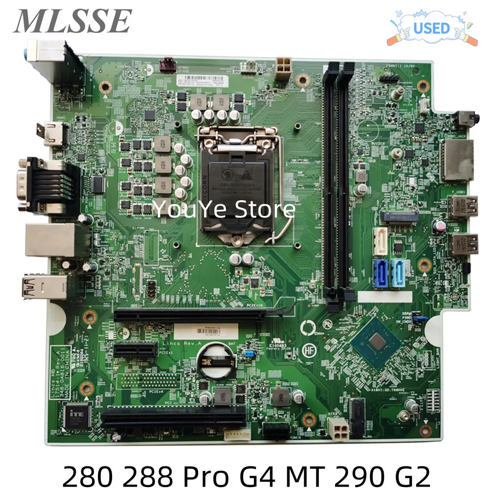 Carte mère pour HP 280 288 Pro G4 MT 290 G2, L17657 001, L17657 601, TPC W043 MT, 100, testée