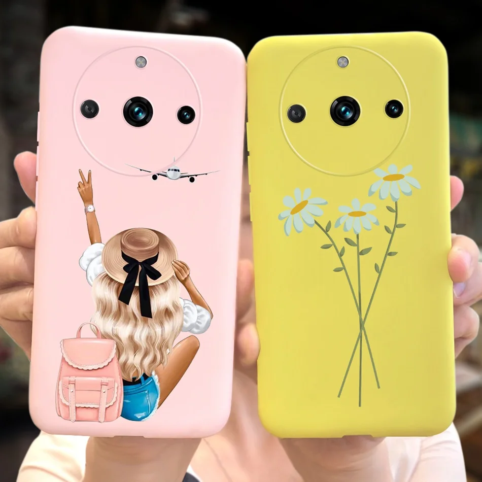 Fashion Moon Design Soft Silicon Protective Phone Case