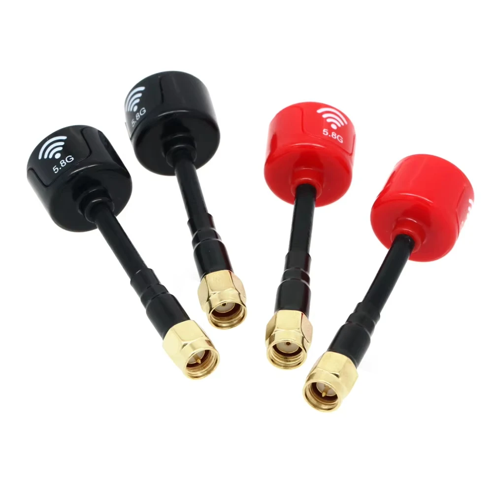 Lollipop3 5.8G Lollipop 3 2.5dBi RHCP 스터비 안테나 FPV 안테나 FPV 레이싱 드론용 SMA/RP-SMA