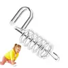 8pcs/Set Metal Montessori Puzzle Toys Wire Iq Mind Brain Teaser Puzzles Children Adult Interactive Game Reliever Educational Toy 1