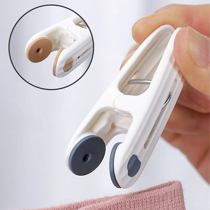 Clothes Pegs Dry Quilt Single Clothespins Household Cotton Quilt Hanger Fixed Large Windproof Clip Clothes Organizer clothes pegs windproof clips 12Pcs