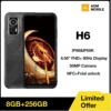 AGM H6 Rugged Smartphone 8GB+256GB 50MP Camera 6.56" FHD+ 90Hz Display Waterproof UNISOC T606 NFC Dual SIM Expandable Storage 1