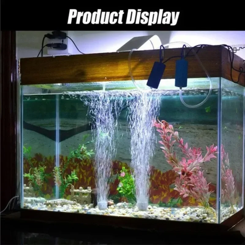Portable Mute Energy Saving Mini USB Aquarium Fish Tank Oxygen Air Pump 3