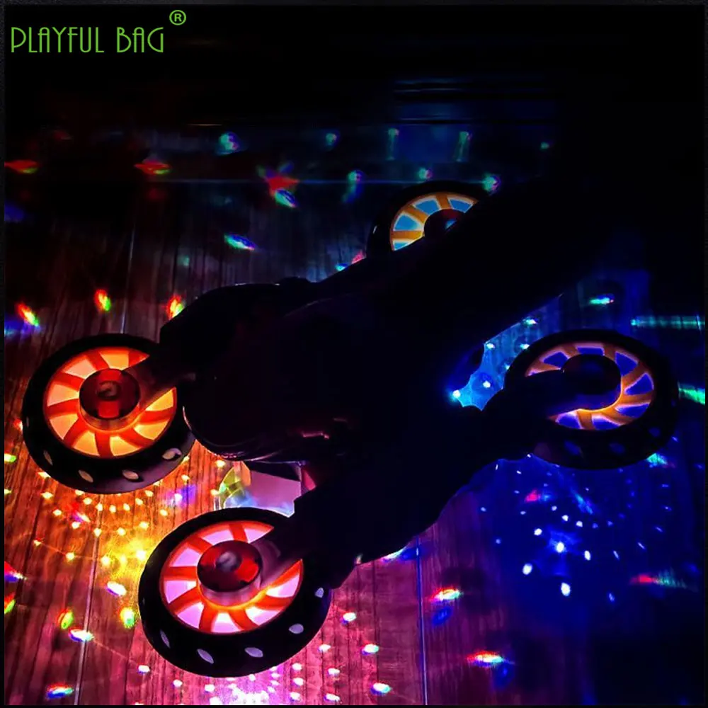 Electric Stunt Motorcycle Deformation Rotation Light Music Toy vehicles Universal Car Children's Toys Christmas Gifts VG140 4