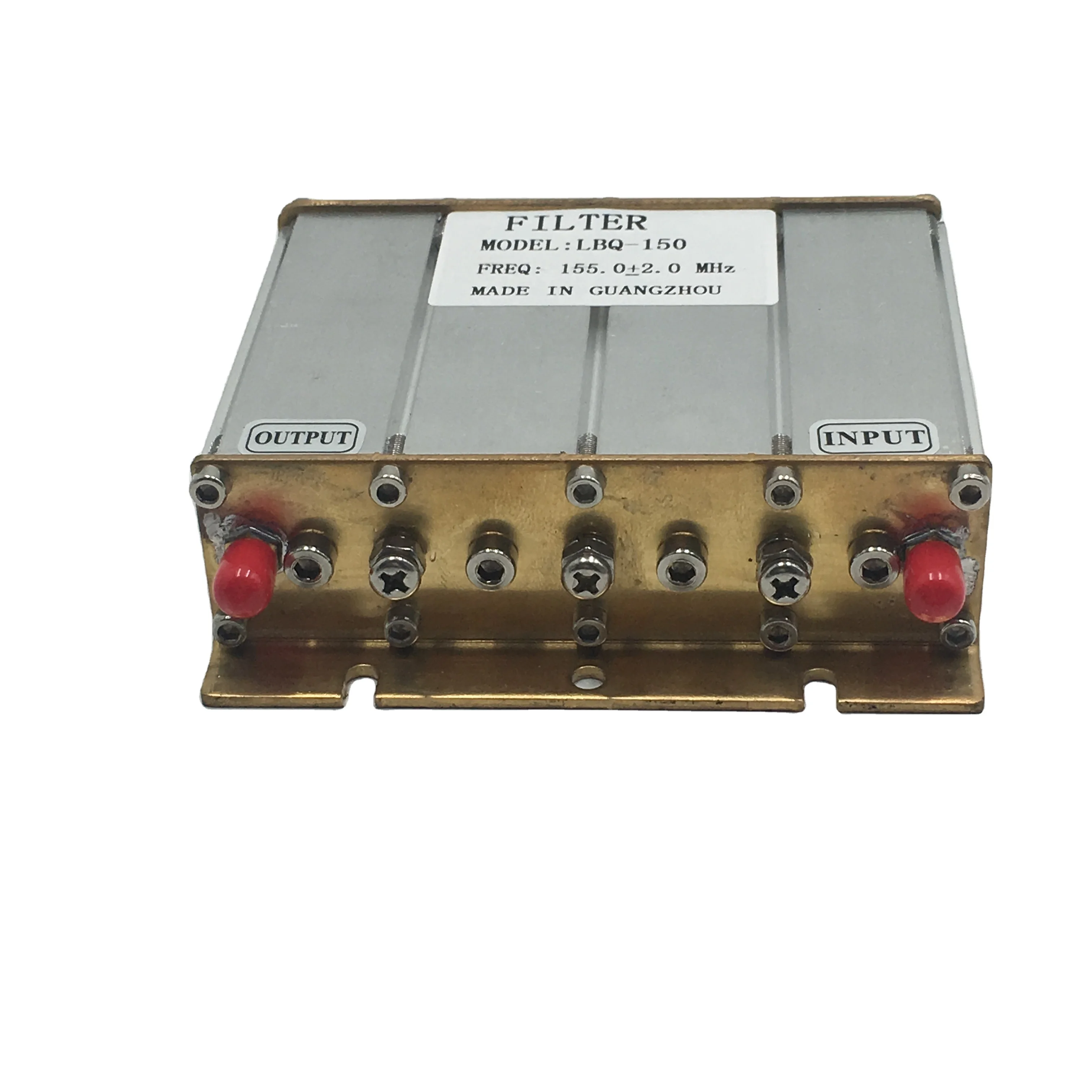 

VHF Filter 136-174MHz Bandpass Filter or Preselector with Surface Conductive Oxidation